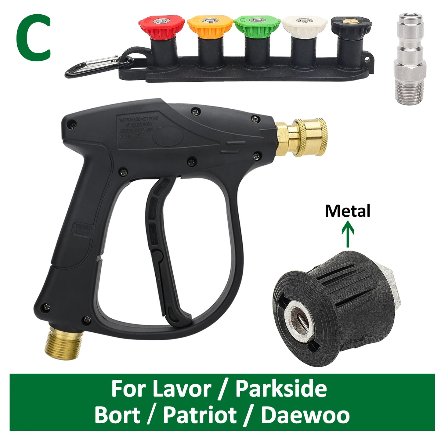 PowerJet™ Pressure Washer Gun