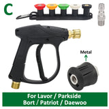 PowerJet™ Pressure Washer Gun – Quick Connect Nozzles for Karcher, Nilfisk, Bosch