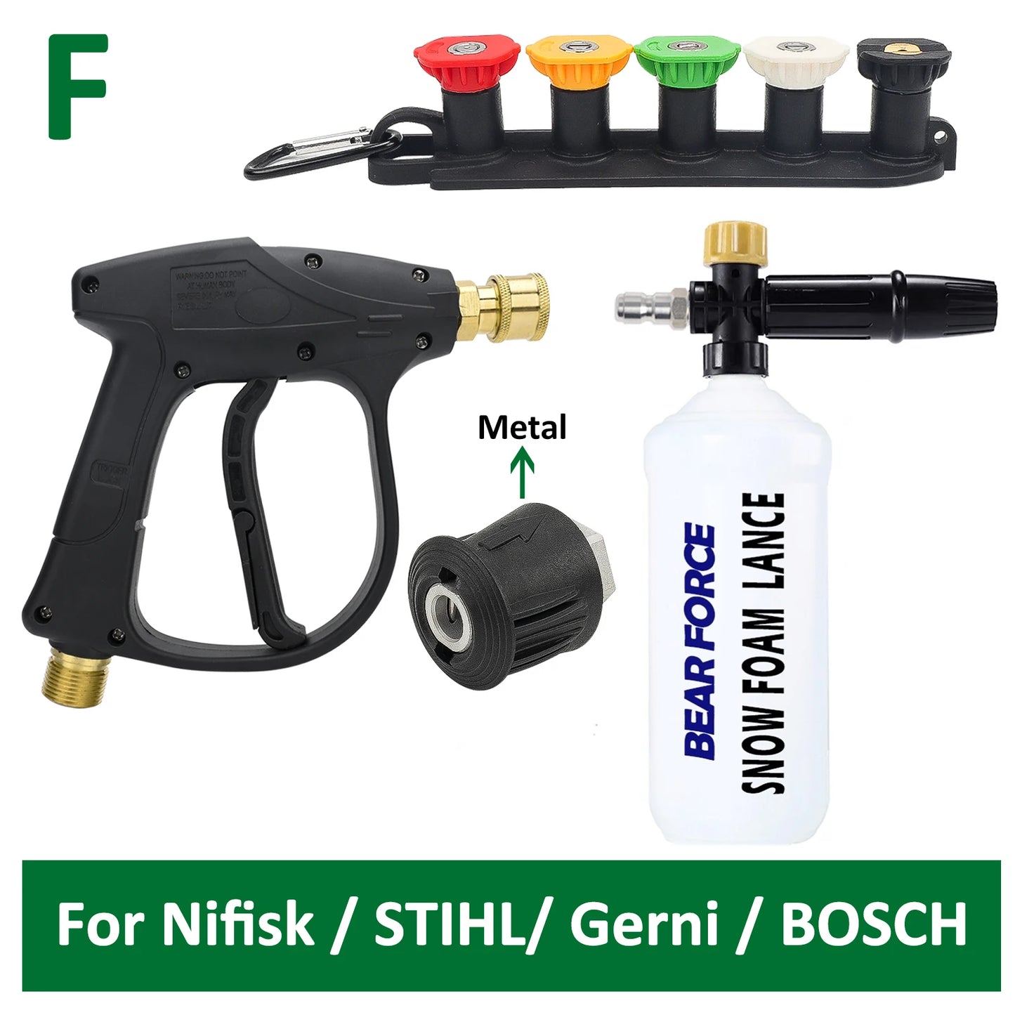 PowerJet™ Pressure Washer Gun
