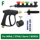 PowerJet™ Pressure Washer Gun – Quick Connect Nozzles for Karcher, Nilfisk, Bosch