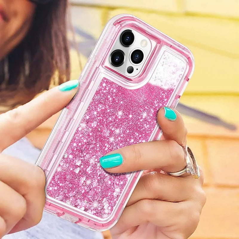 GlamGuard™ 3-in-1 Shockproof iPhone Case