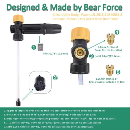 PowerJet™ Pressure Washer Gun