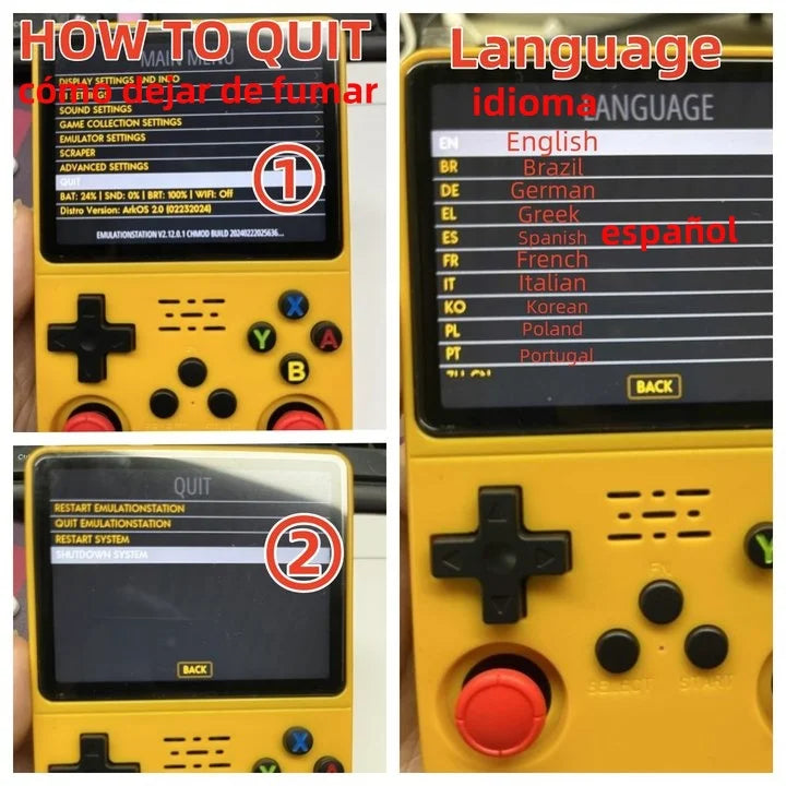 Retro Handheld Pro Video Game Console