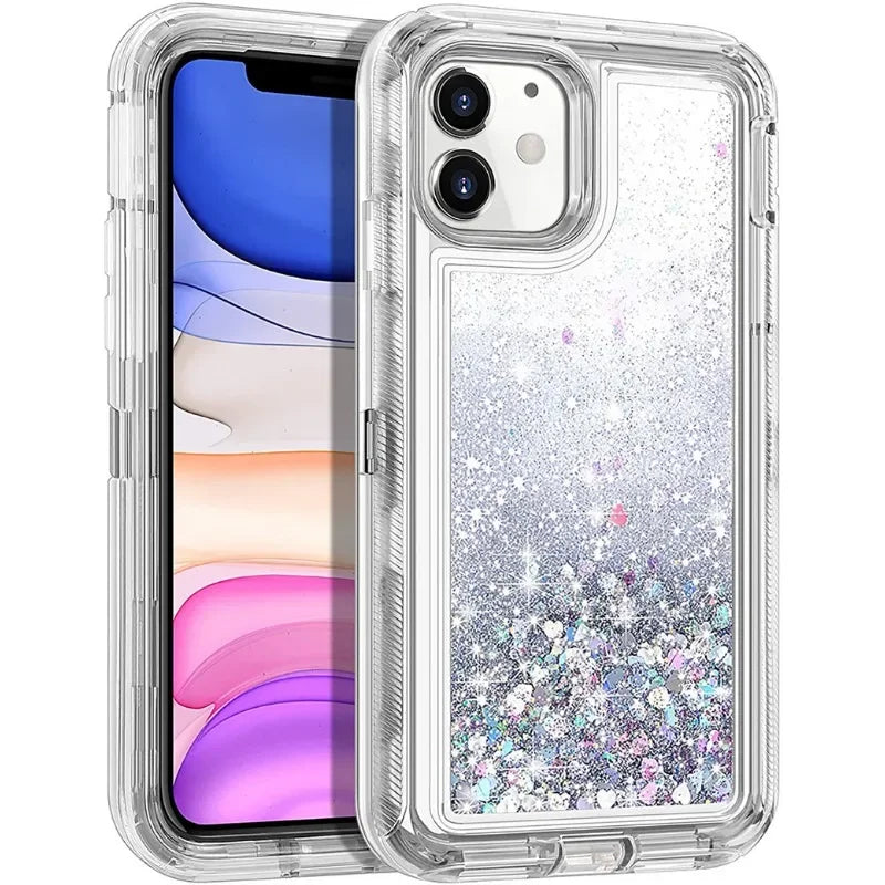 GlamGuard™ 3-in-1 Shockproof iPhone Case